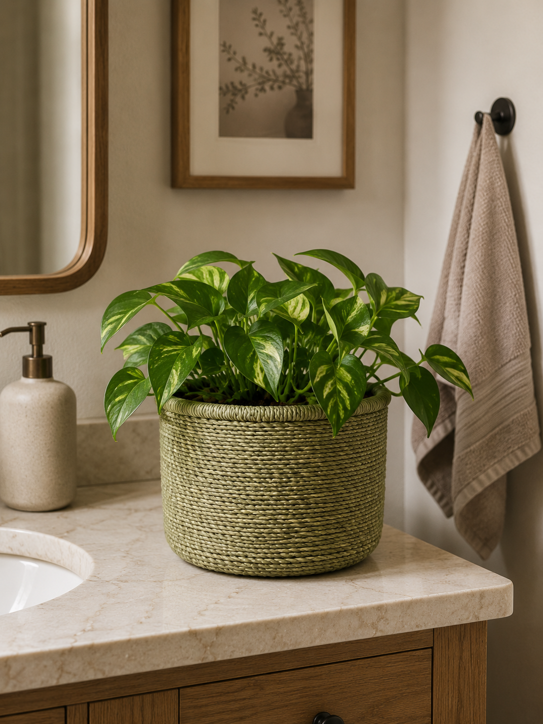 Medium Nest & Neat Storage Basket - Natural
