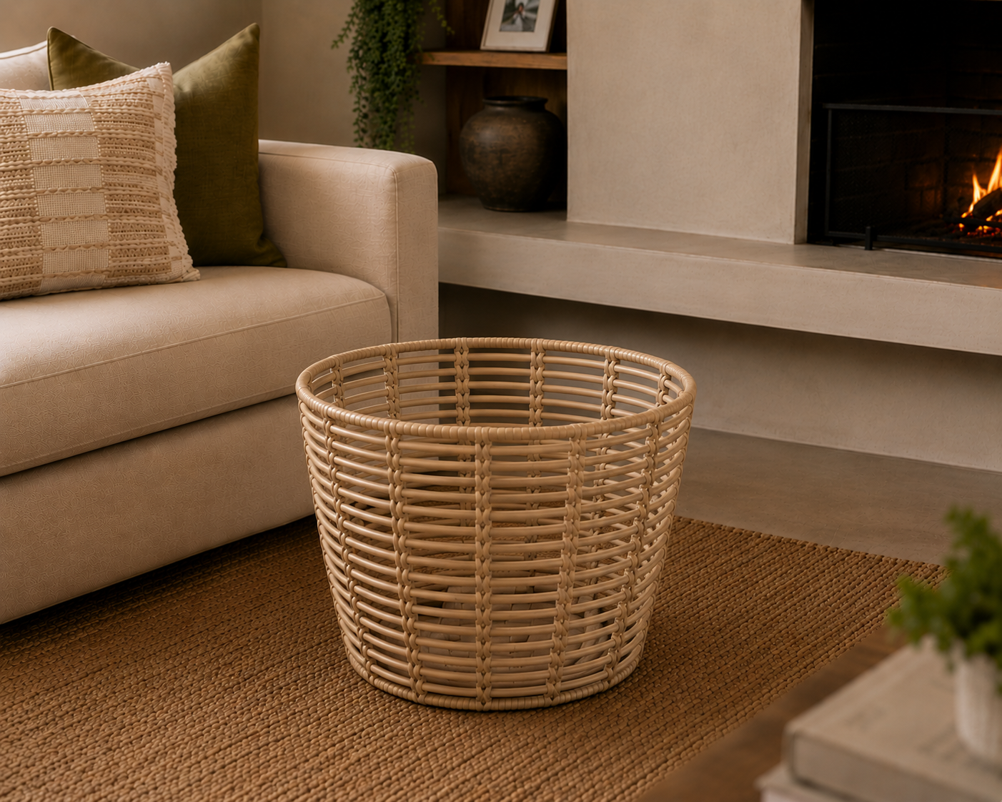Large Storage Baskets (No handles) - Natural